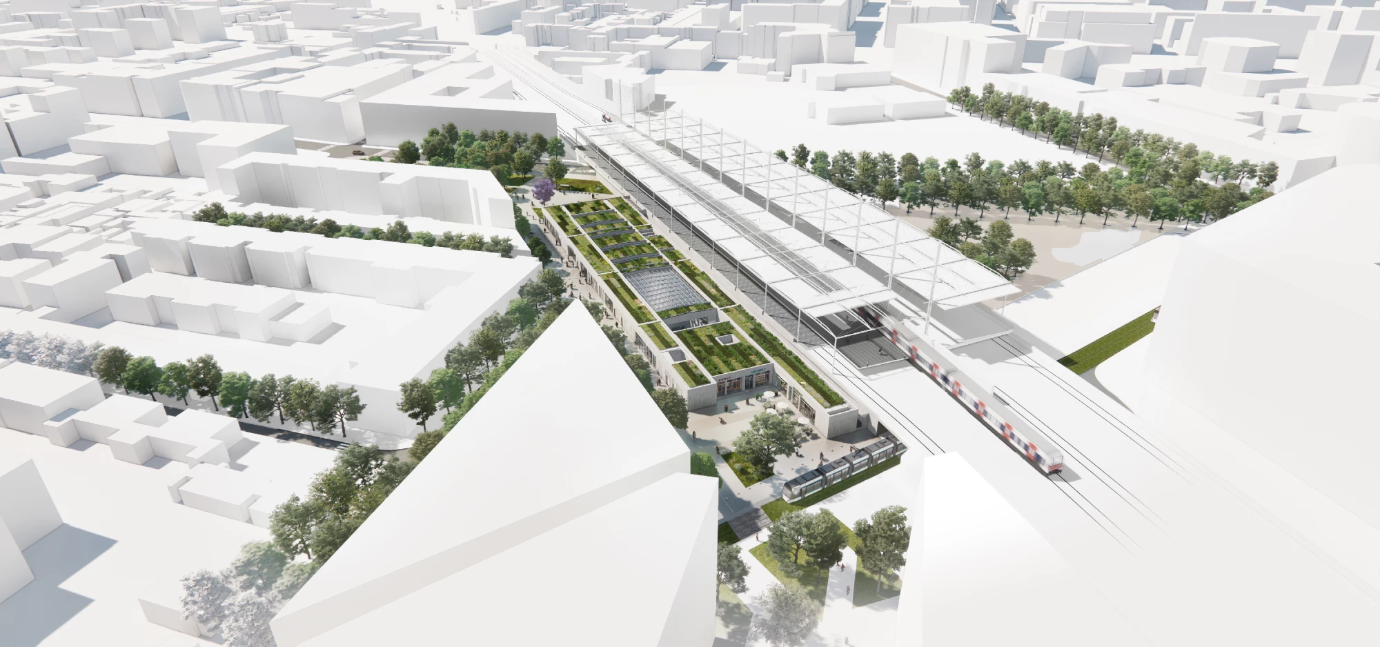 LE DÉVÉHAT VUARNESSON ARCHITECTES, Gare du Grand Paris Express ligne 15