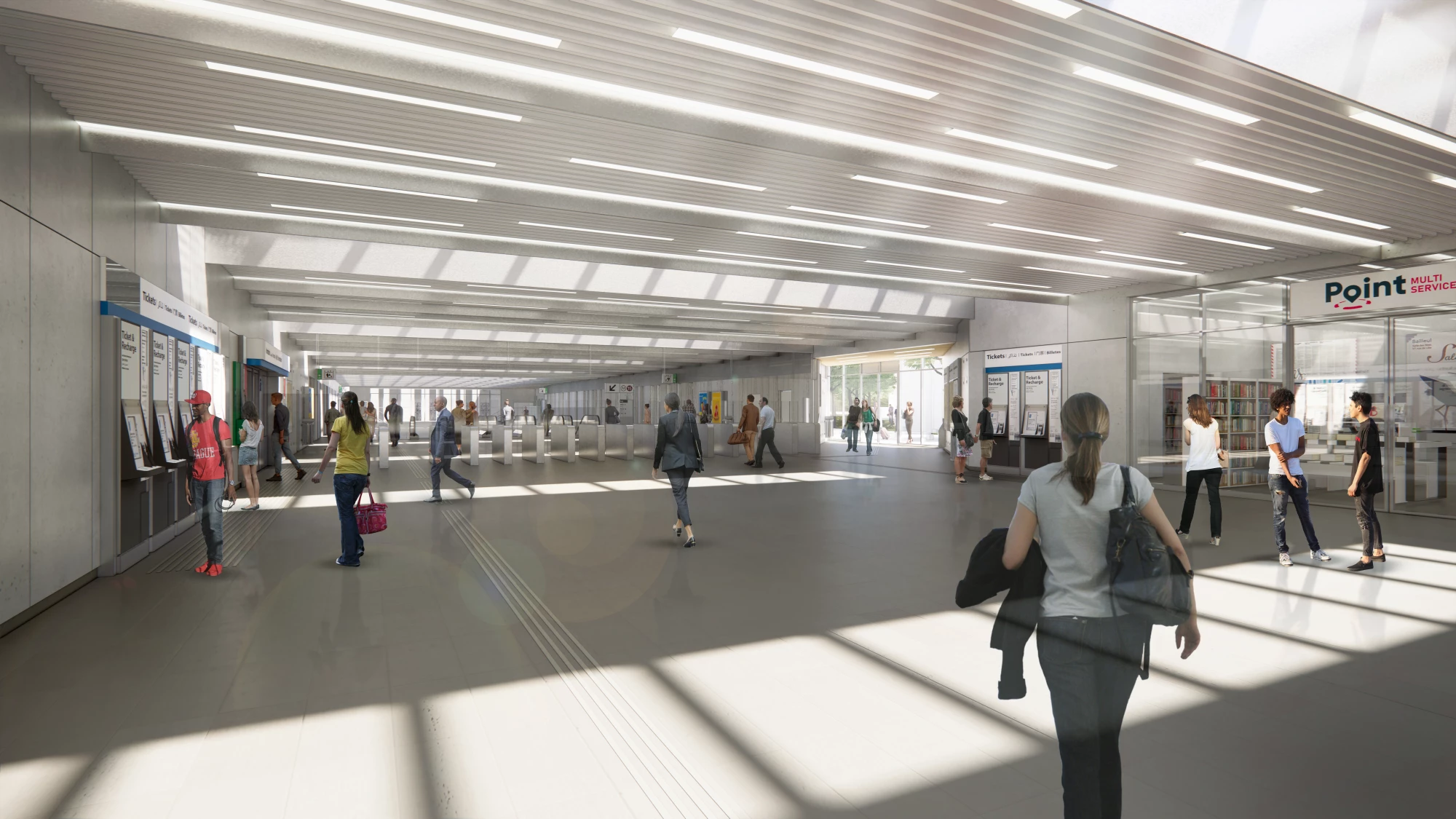 LE DÉVÉHAT VUARNESSON ARCHITECTES, Gare du Grand Paris Express ligne 15