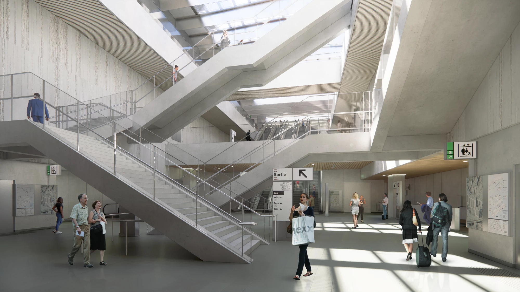 LE DÉVÉHAT VUARNESSON ARCHITECTES, Gare du Grand Paris Express ligne 15