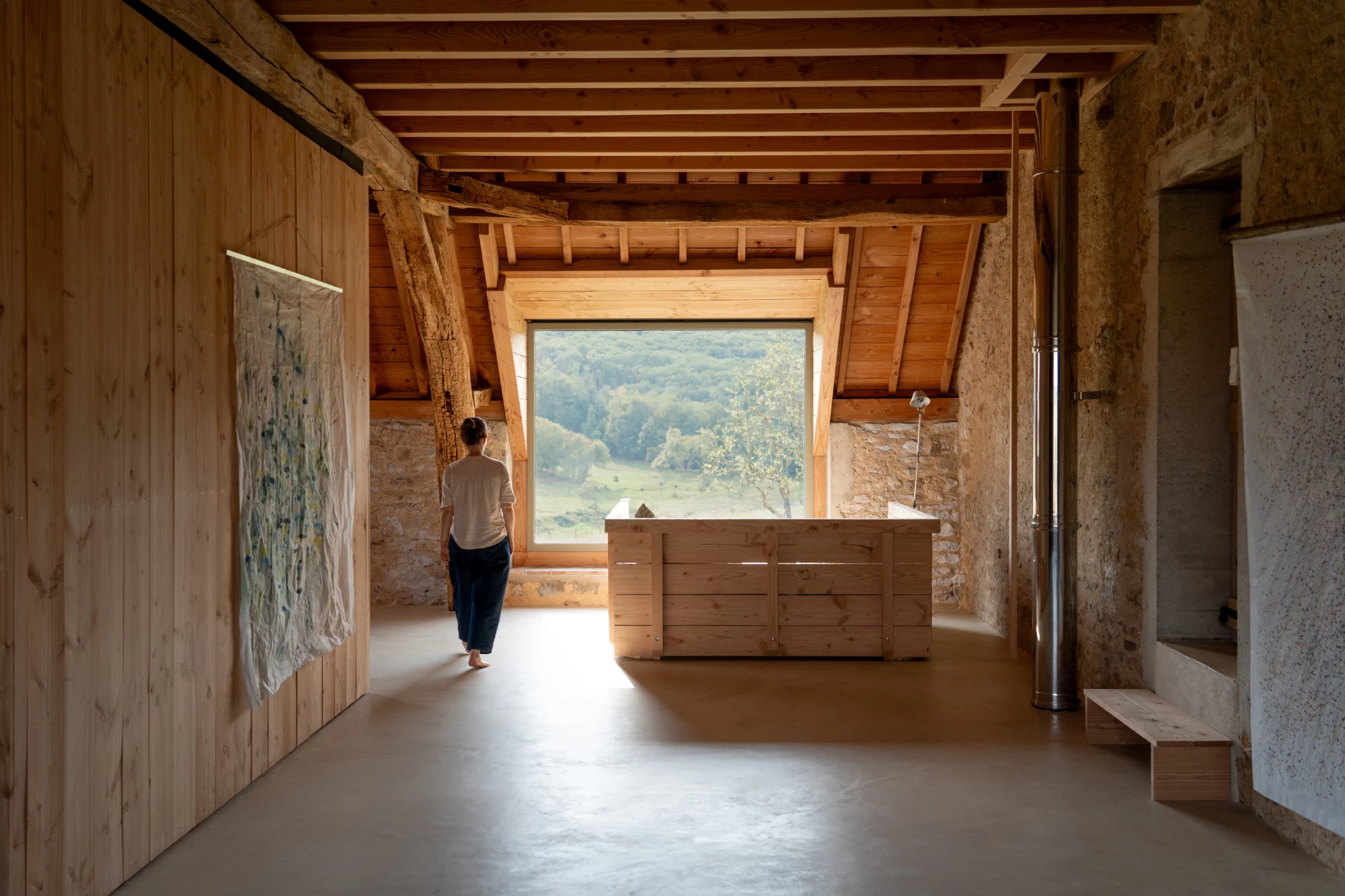 LE DÉVÉHAT VUARNESSON ARCHITECTES, La grange
