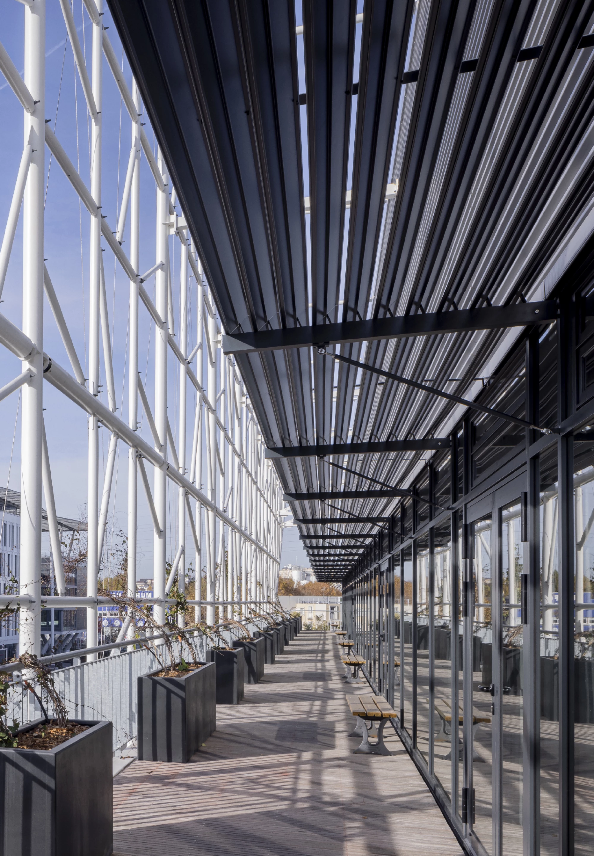 LE DÉVÉHAT VUARNESSON ARCHITECTES, Restructuration du centre de tri de collecte sélective du Syctom